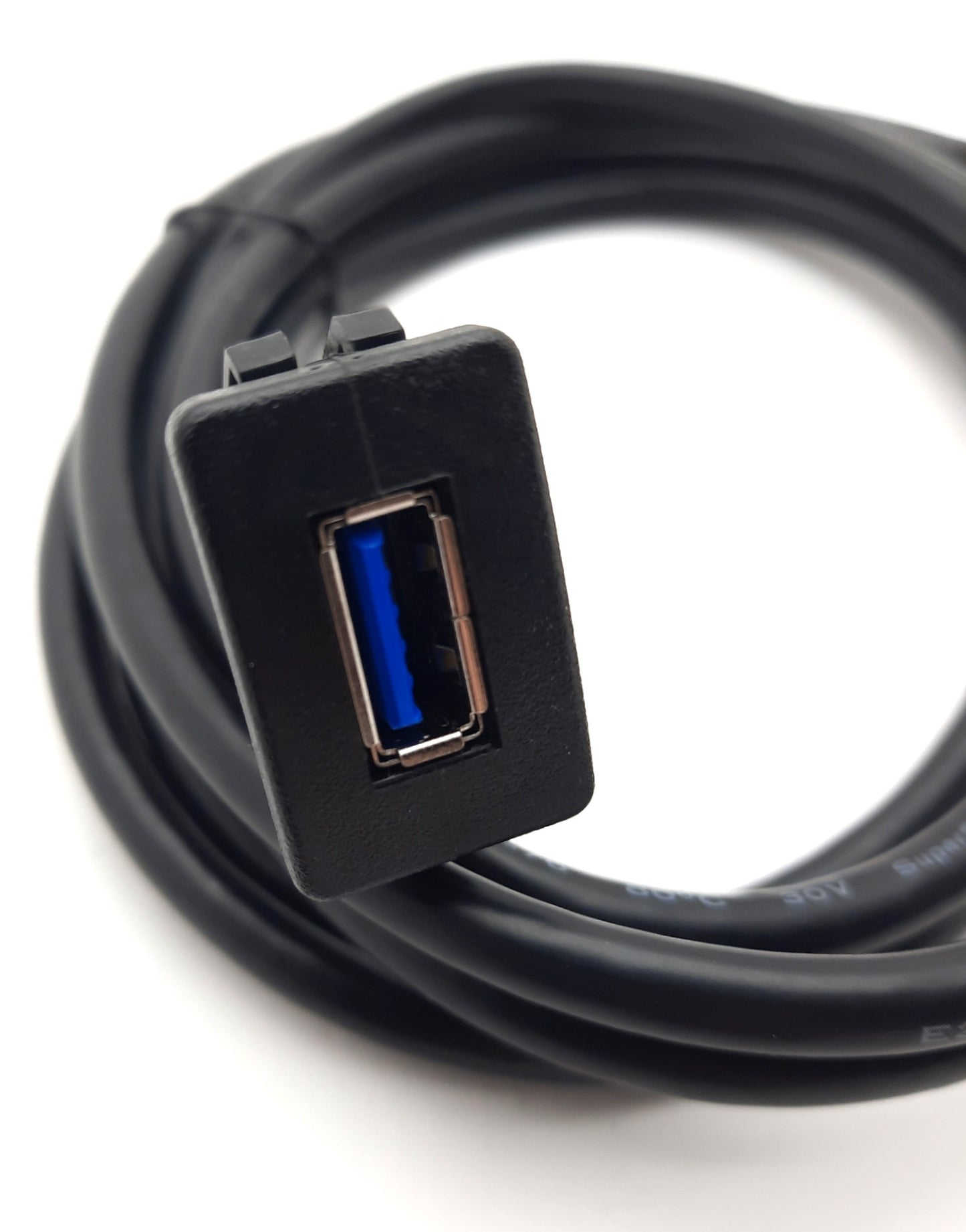 New Lot of 4 Batige X001REG8YL Square Single Port USB 3.0 Type A, 30V 3Ft Cable