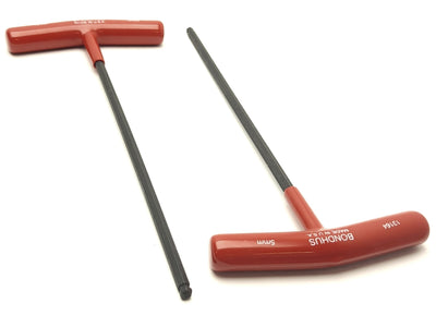 New – Open box Lot of 2 Bondhus 13164 5mm Balldriver T-Handles, Allen Wrench, Hex Wrench, 9.6"