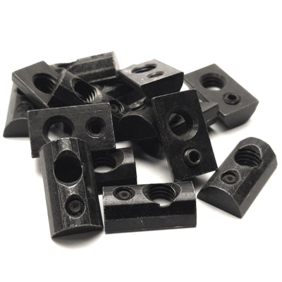 Used Lot of 15 80/20 3311 Roll-In T-Nut W/ Set Screw 5/16-18 Thread, 15 Series