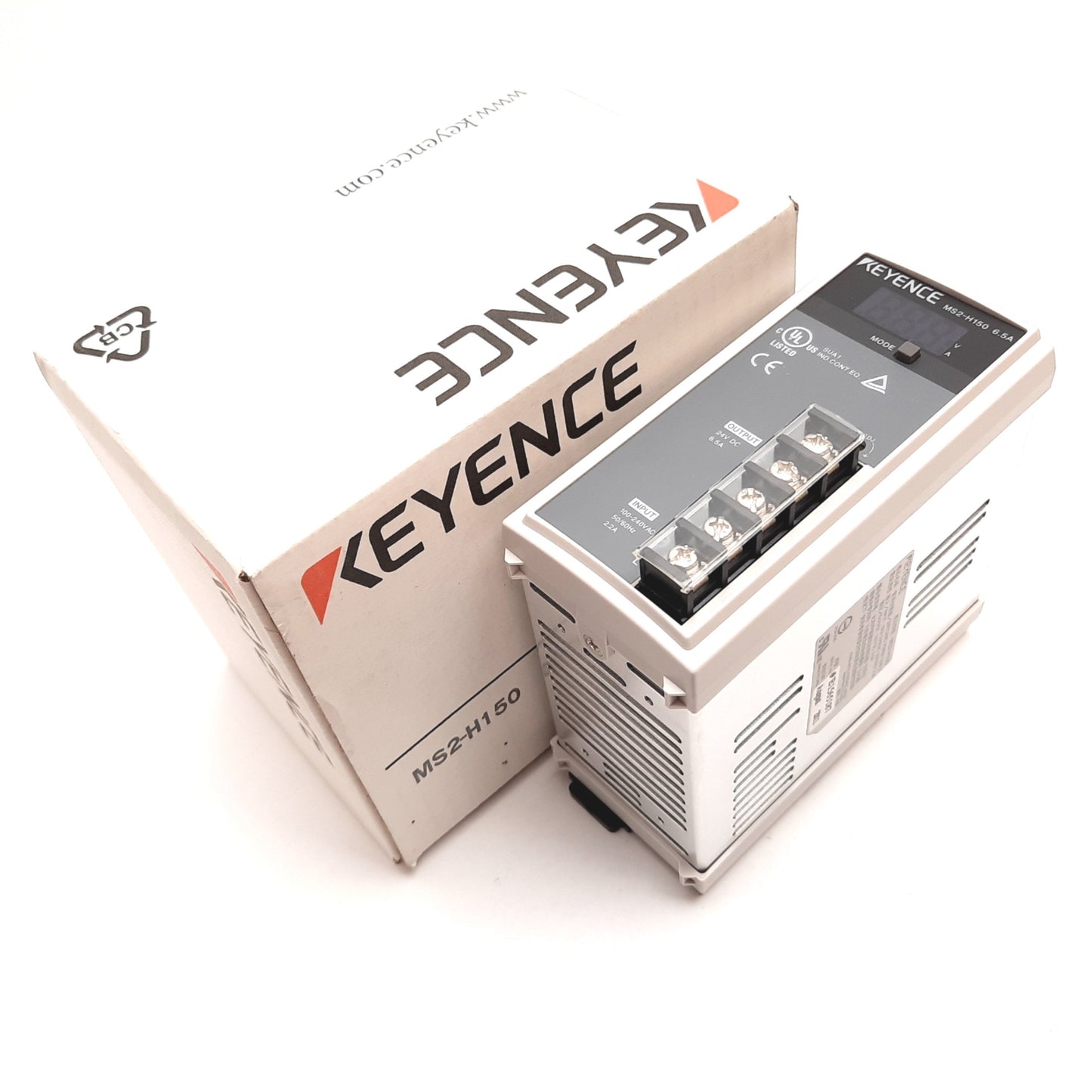 New Keyence MS2-H150 Switching Power Supply, Input 100-240VAC, Output 24VDC 6.5A