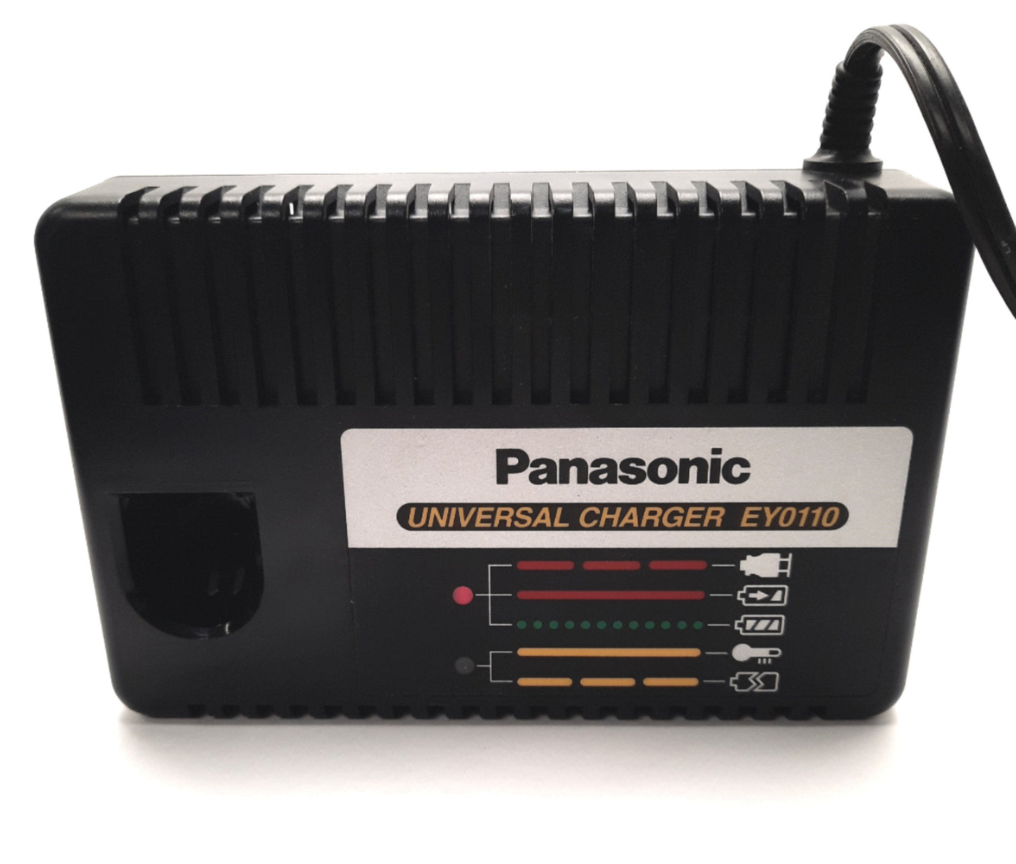 Used Panasonic EY0110 Battery Charger, For 7.2-24v Batteries, 120vAC In 24v DC Output