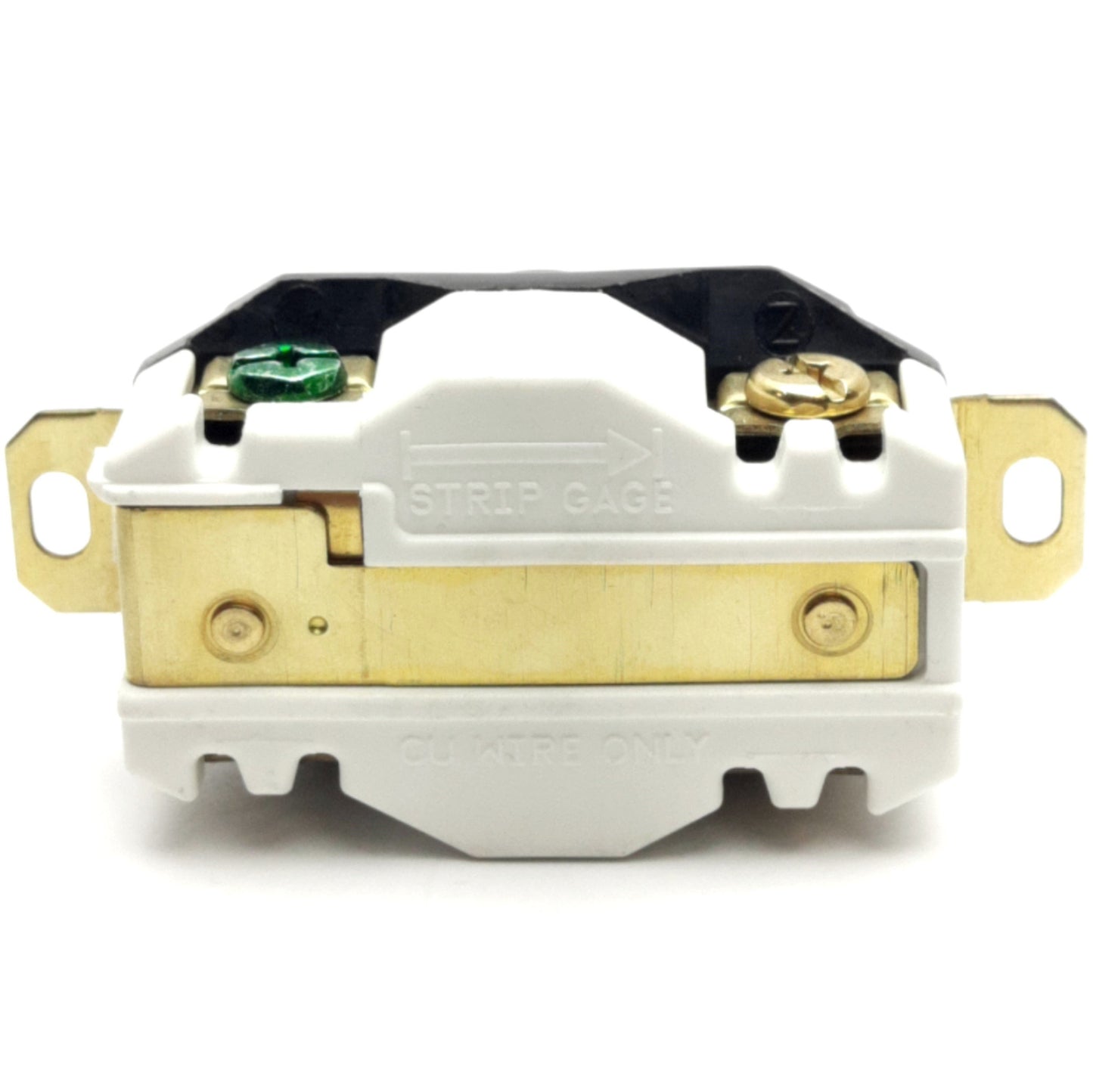 New – Open box Hubbell HBL2510 Twist-Lock Receptacle, 20 Amps, 250 VAC, Grounding, Screw Term