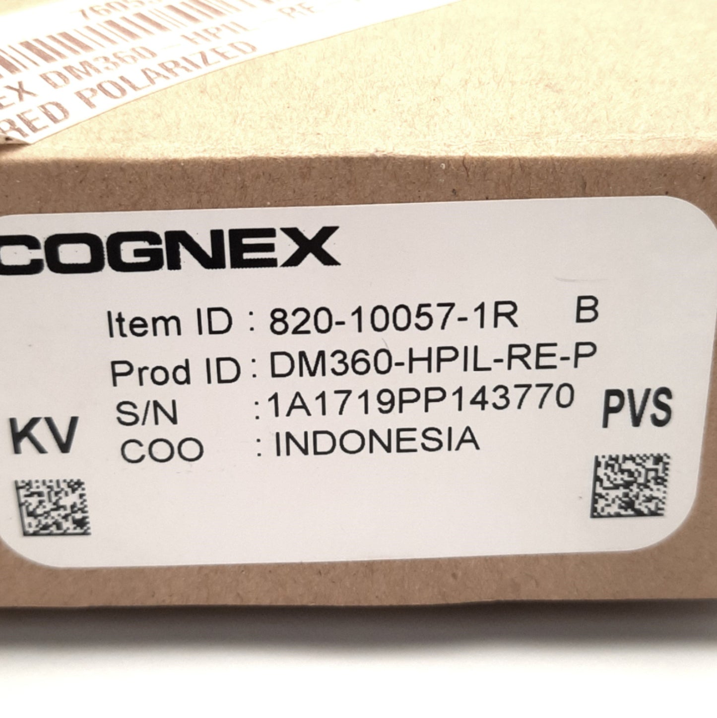 Used Cognex 820-10057-1R DataMan 360 Series Barcode Scanner Lens Assembly, 10.3mm