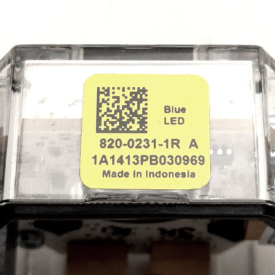 Used Cognex 820-0231-1R DataMan 300 Barcode Scanner Diffuse Lens Cover Blue LED