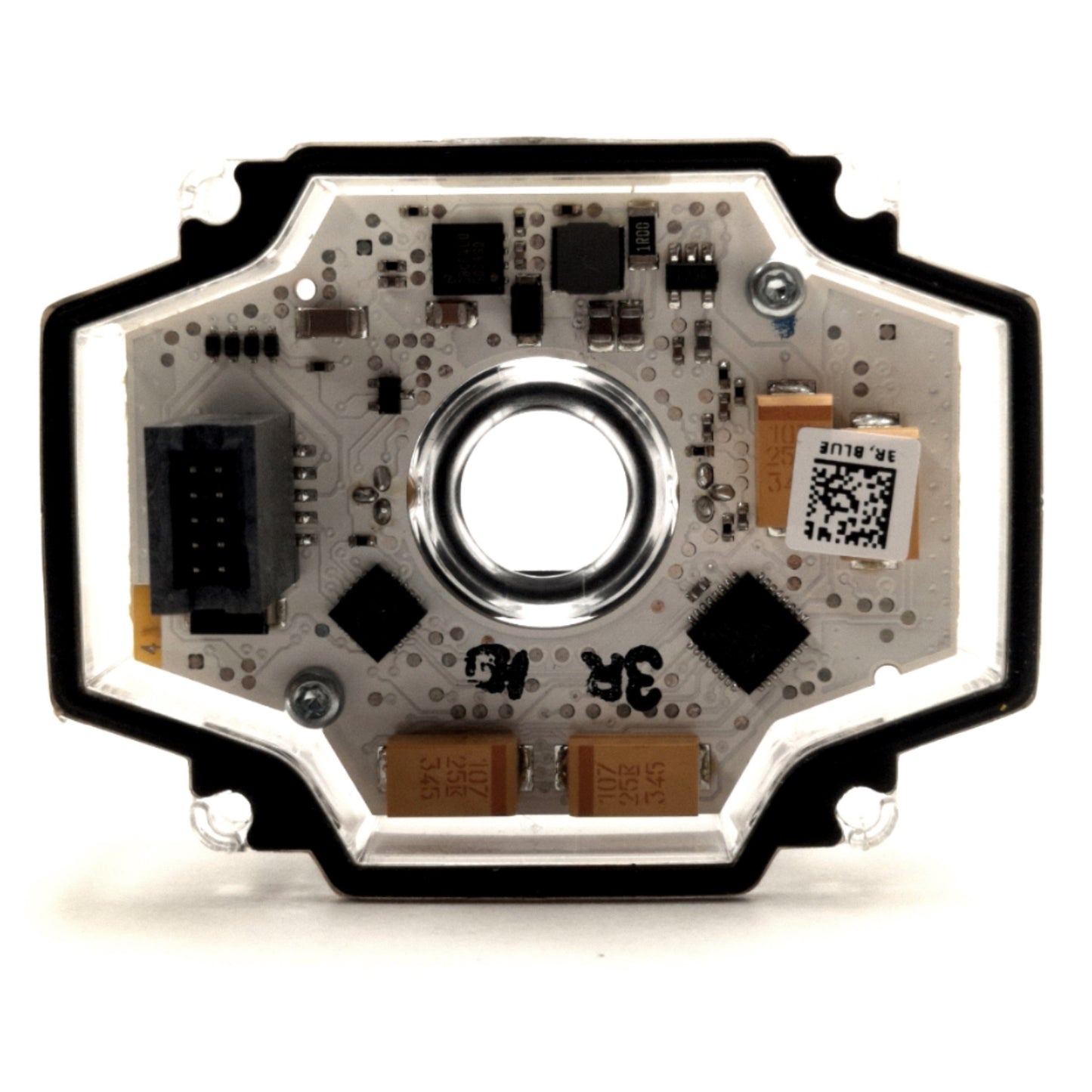 Used Cognex 820-0231-1R DataMan 300 Barcode Scanner Diffuse Lens Cover Blue LED