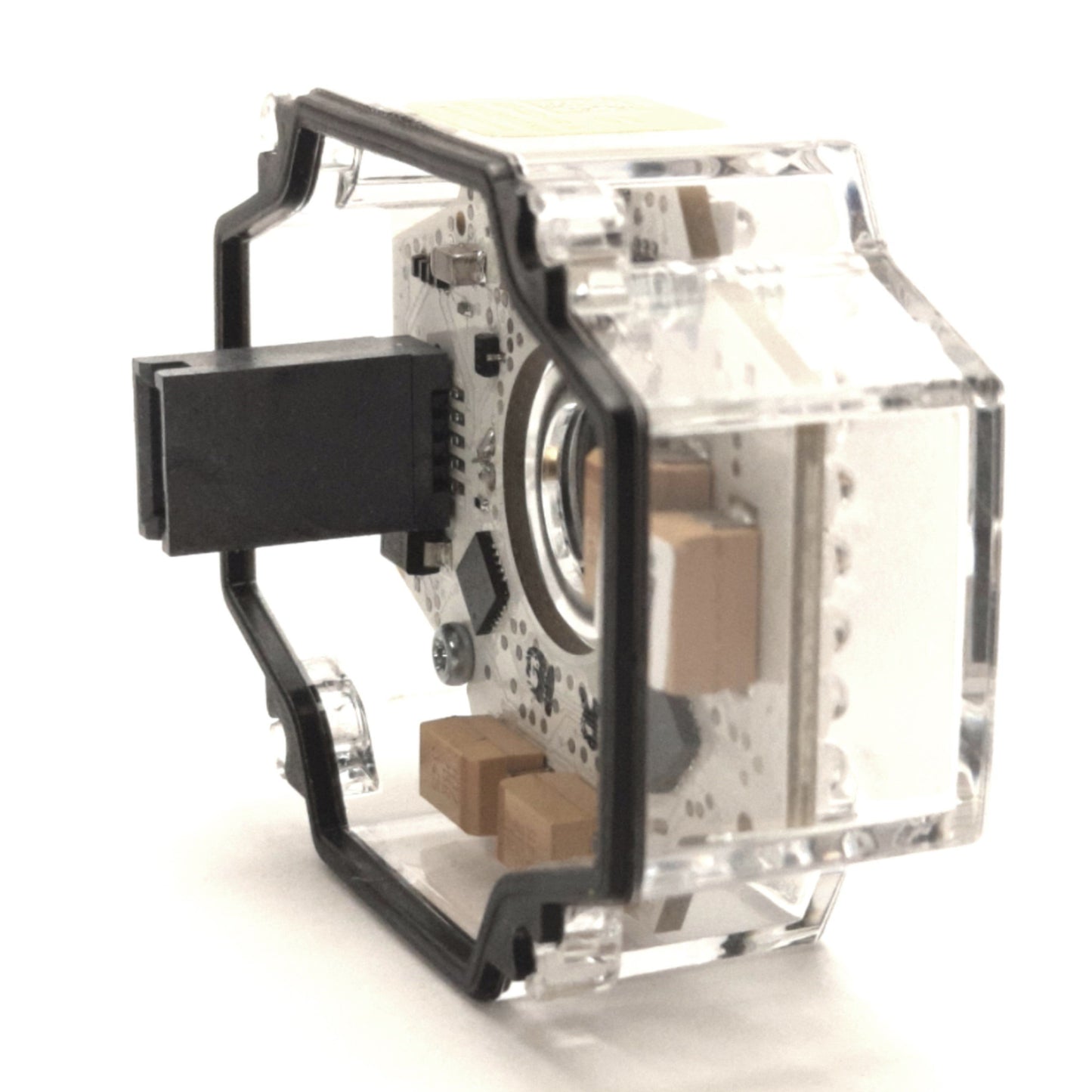 Used Cognex 820-0231-1R DataMan 300 Barcode Scanner Diffuse Lens Cover Blue LED