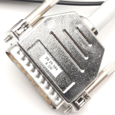 New Phoenix Contact 2926564 D-Sub 25 Connector Cable, Male, 6m, 30 VAC/60 VDC 2 Amps