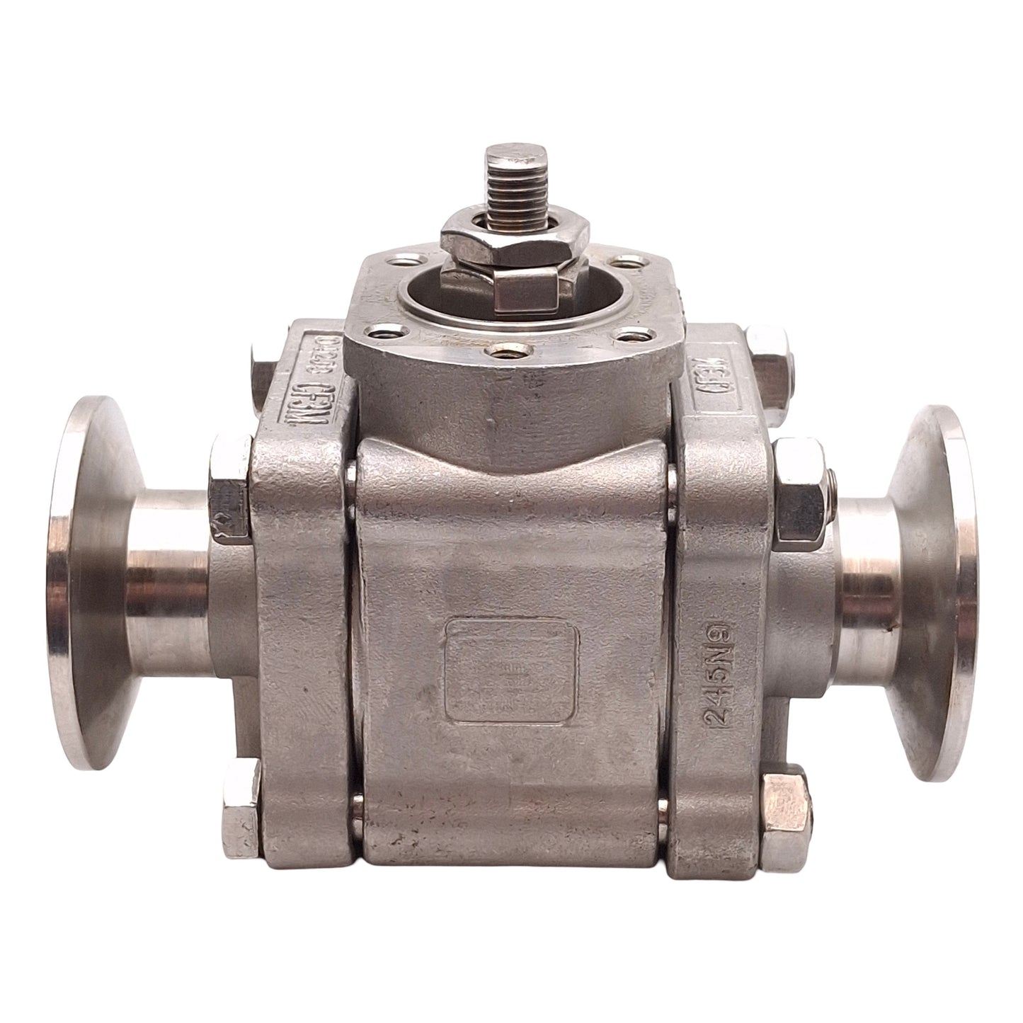 SVF Flow Controls SBC76666AT-TR SS Ball Valve, 1" Ladish, 1500PSI, TFM1600/PTFE
