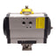 Used SVF Flow Controls AS21-4DAD31 Pneumatic Ball Valve Actuator 90° 1/4"NPT 150PSI