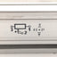 Used Engel 0220-0544 Pneumatic Transducer 225mm Active Length 8.86", M5 x 0.8 Thread