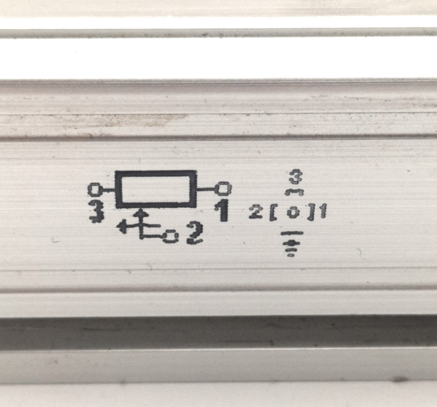 Used Engel 0220-0544 Pneumatic Transducer 225mm Active Length 8.86", M5 x 0.8 Thread