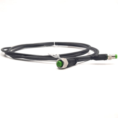 New – Open box Murr Elektronik 7000-88241-6300200 Connector Cable, M8 3-Pin M to M12 5-Pos F 2m