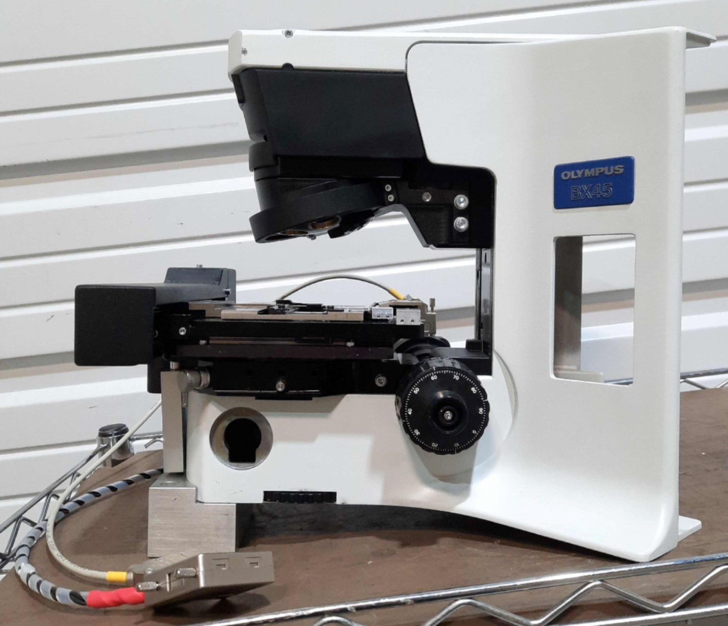 Used Olympus BX45 Microscope & Motorized Stage/Turret from Cellavision DM96