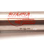Used Bimba M-122-DQ Pneumatic Cylinder, Bore: 1.25", Stroke: 2", Ports: 1/8" NPT