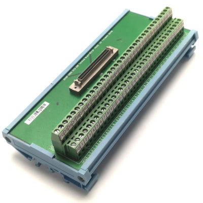Used Advantech ADAM-3968 Breakout Board Interface, 68-Pin SCSI to Screw Terminals