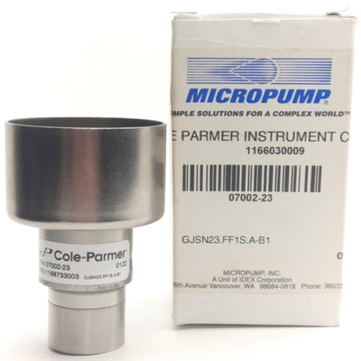 New – Open box MicroPump 81110 Magnetic Drive Gear Pump Head, GJ Series, 5500 RPM, 1/8" NPT