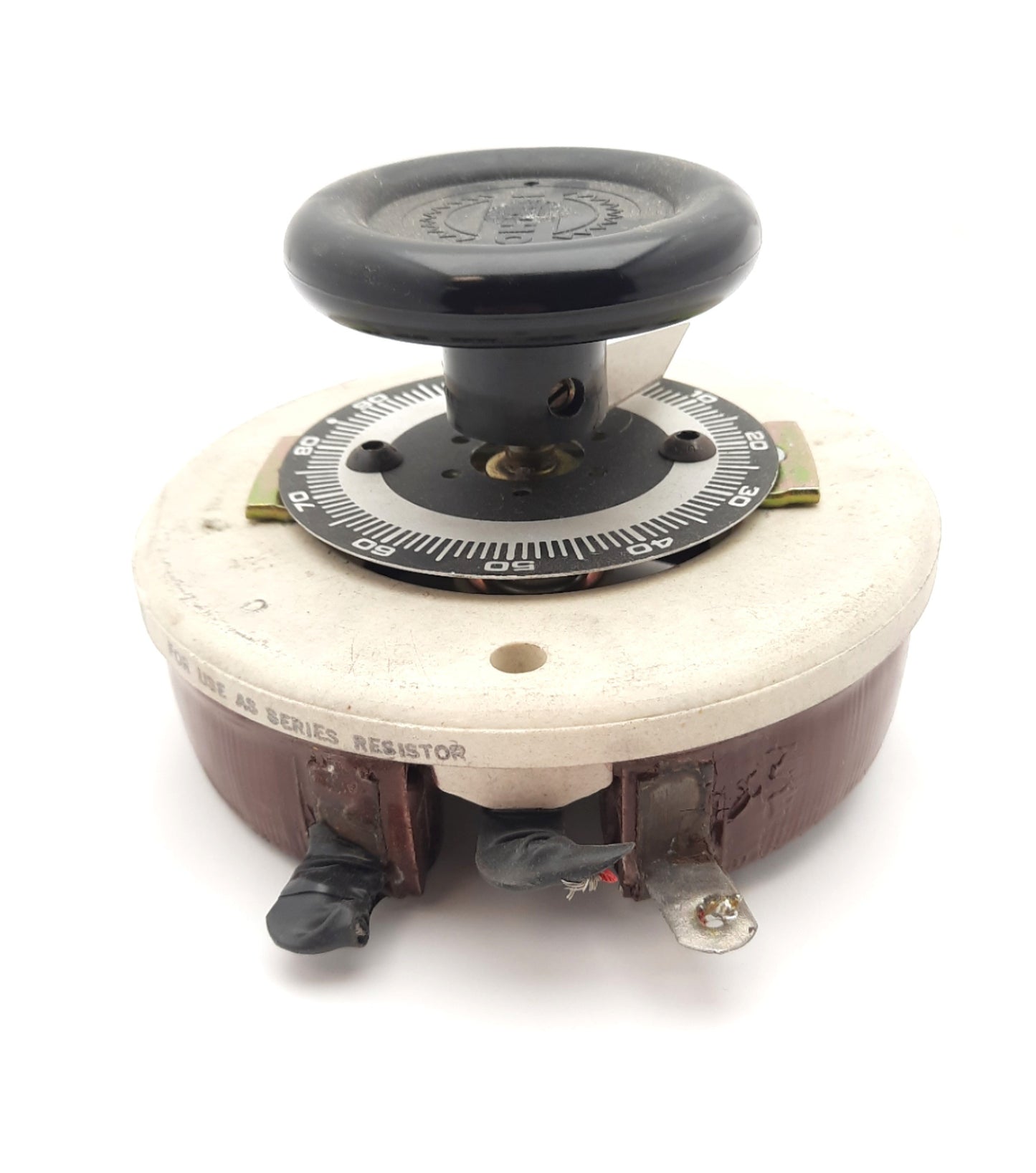 Used Ohmite RNS50R Rheostat Potentiometer Resistance: 50 Ohms Power Rating 300W
