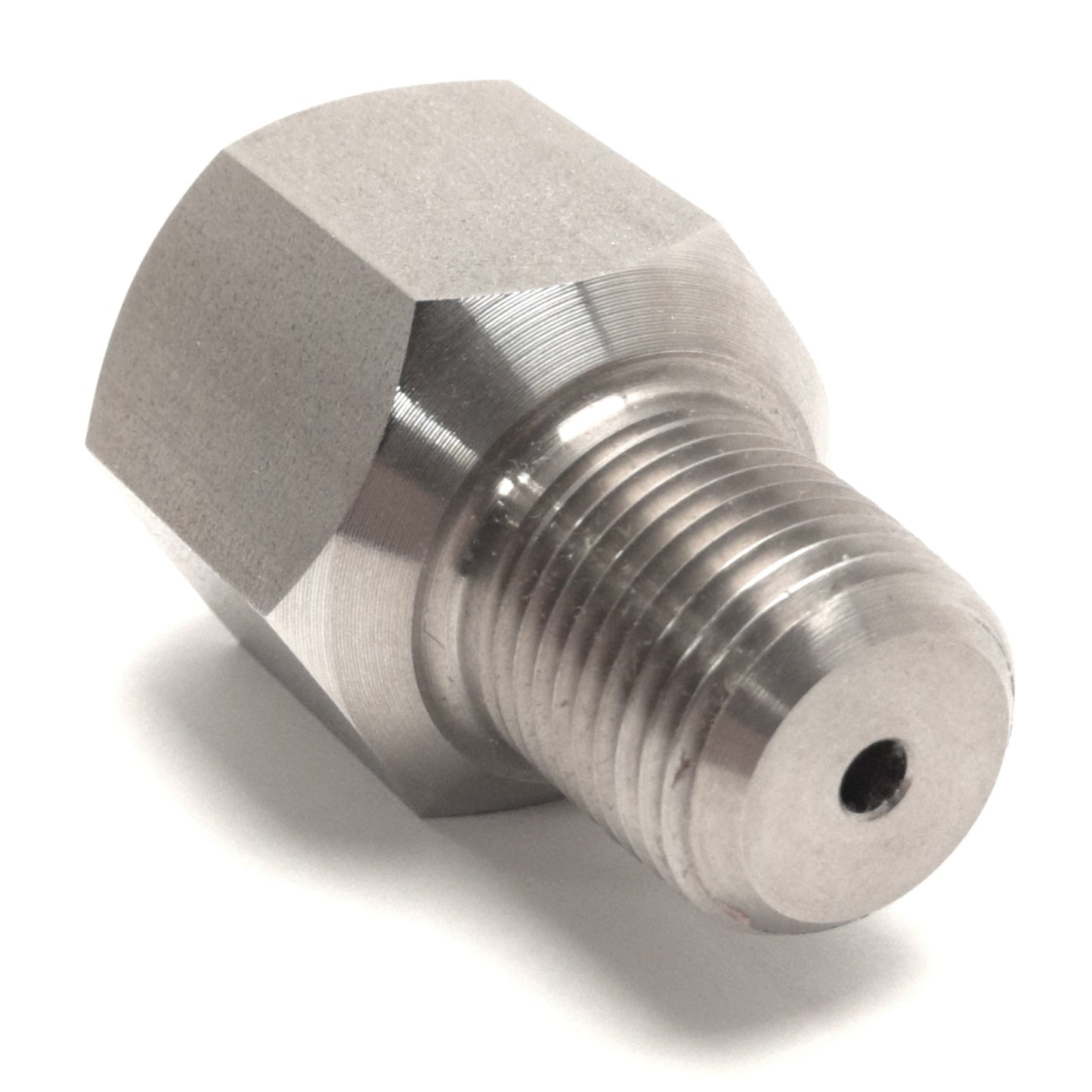 New – Open box Ashcroft 1/2-1106S Pulsation Damper 1/2" NPT Male-Female, 5000 Psi Max, SS