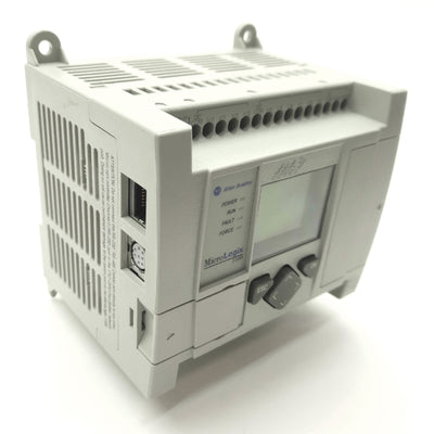 Used Allen Bradley 1763-L16BWA Ser B MicroLogix 1100 PLC Controller 16-Point 100-240V