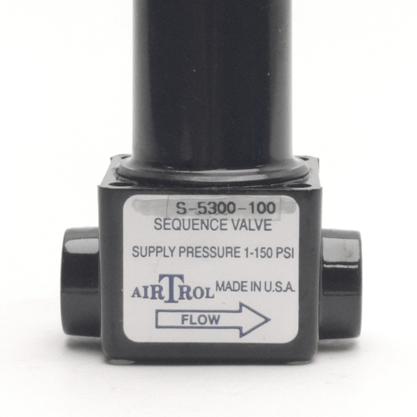 Used Lot of 3 AirTrol S-5300-100 Sequence Valve, Pressure Range: 1-150PSI, 1/8" NPT