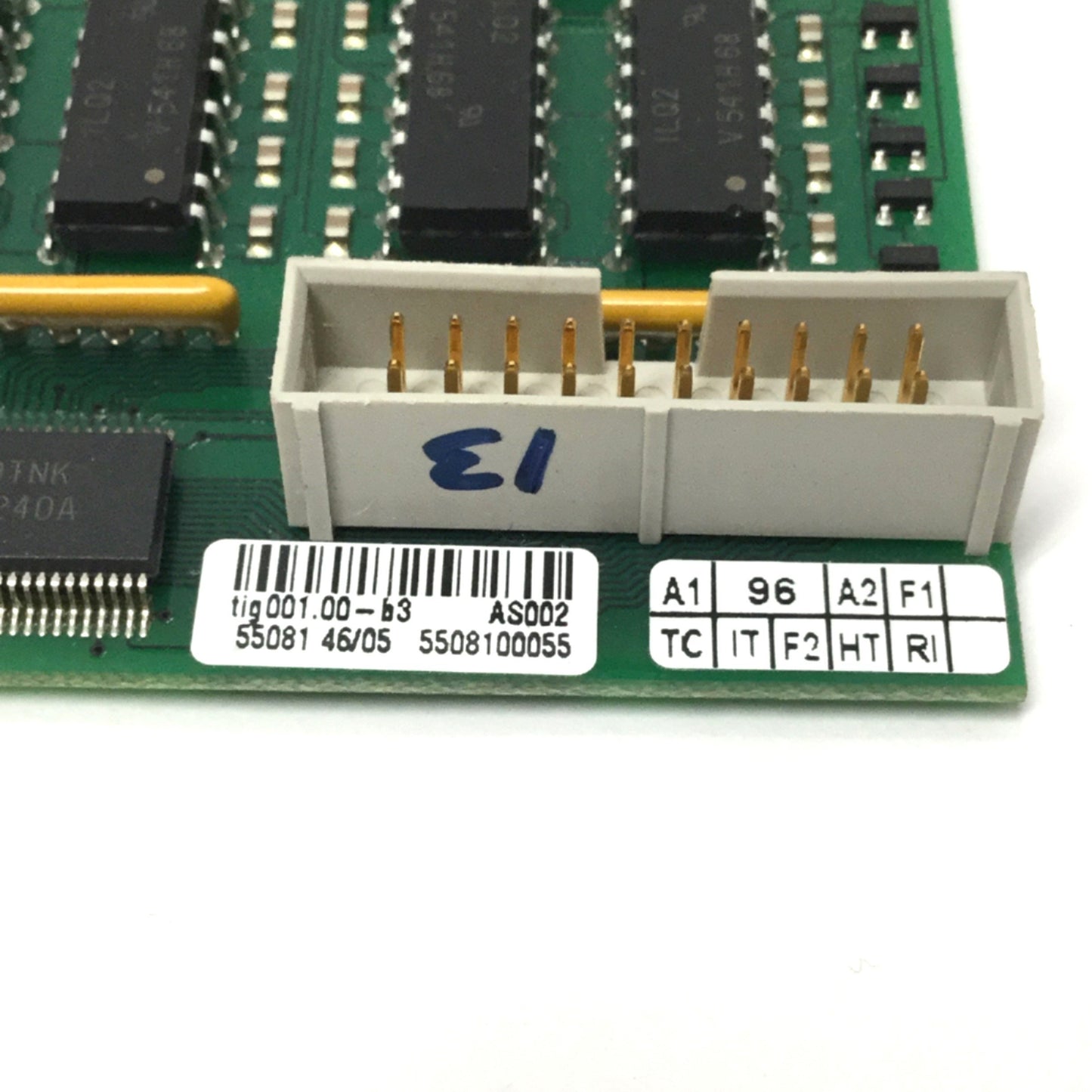 Used Isys 0051 Opto In Relay Circuit Board PCB from Ekra X5 Solder Paste Printer