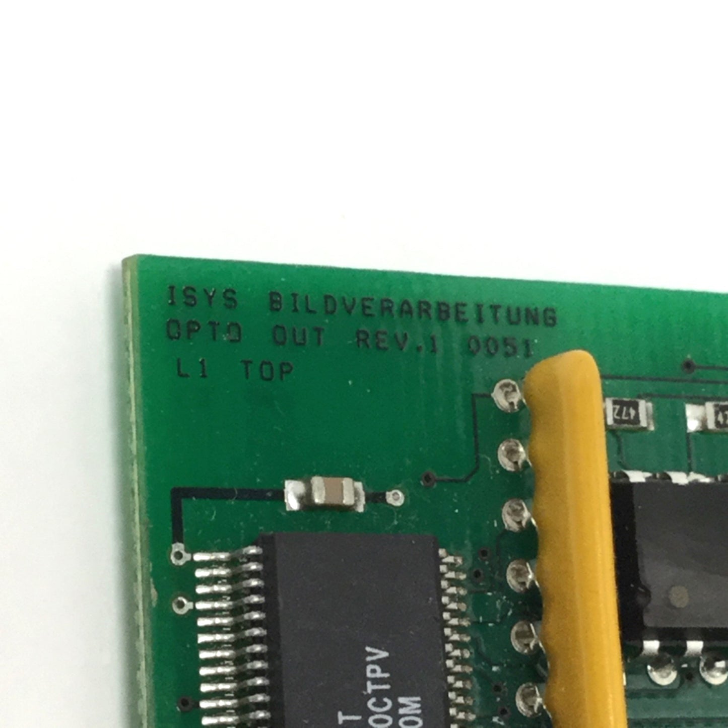 Used Isys 0051 Opto Out Relay Circuit Board PCB from Ekra X5 Solder Paste Printer