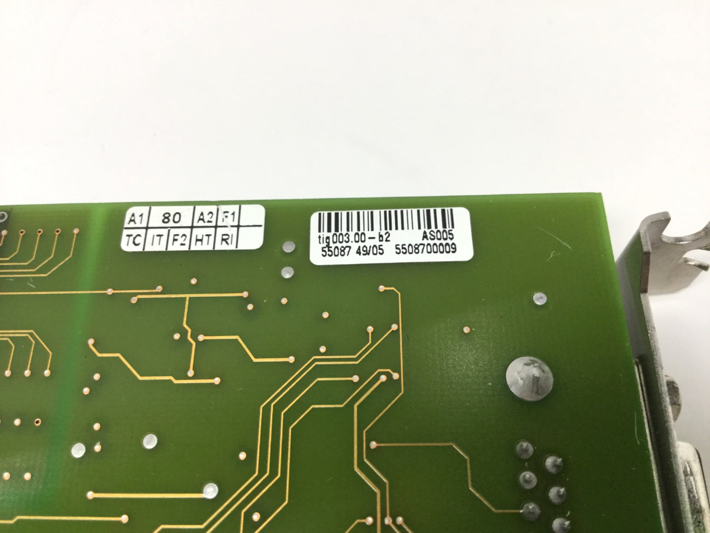 Used Isys 0542 PCI-MIO DAQ Control Card PCB from Ekra X5 Solder Paste Printer