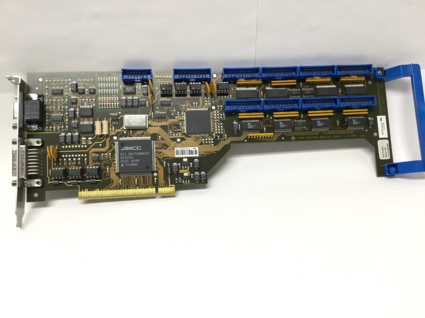 Used Isys 0542 PCI-MIO DAQ Control Card PCB from Ekra X5 Solder Paste Printer