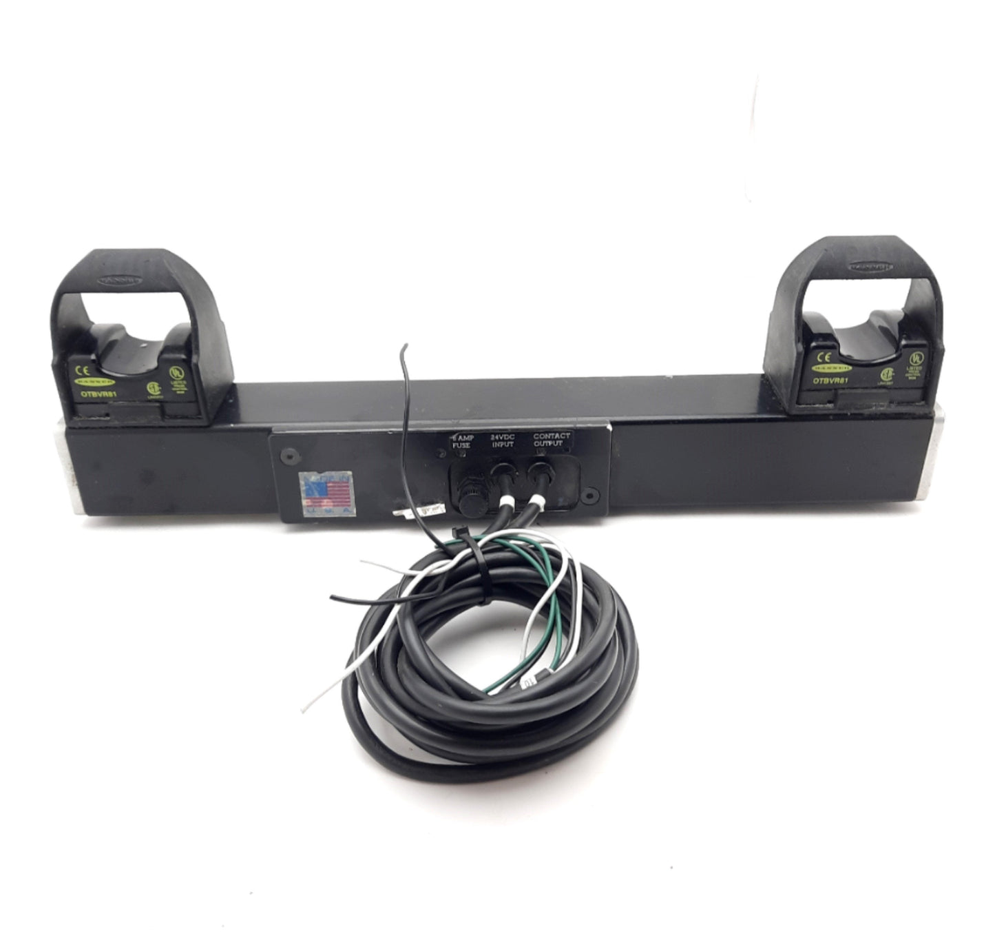 Used Renco REN46-24VDCI/O-K Two Hand No Tie Down, Banner OTBVR81 Sensors 24VDC