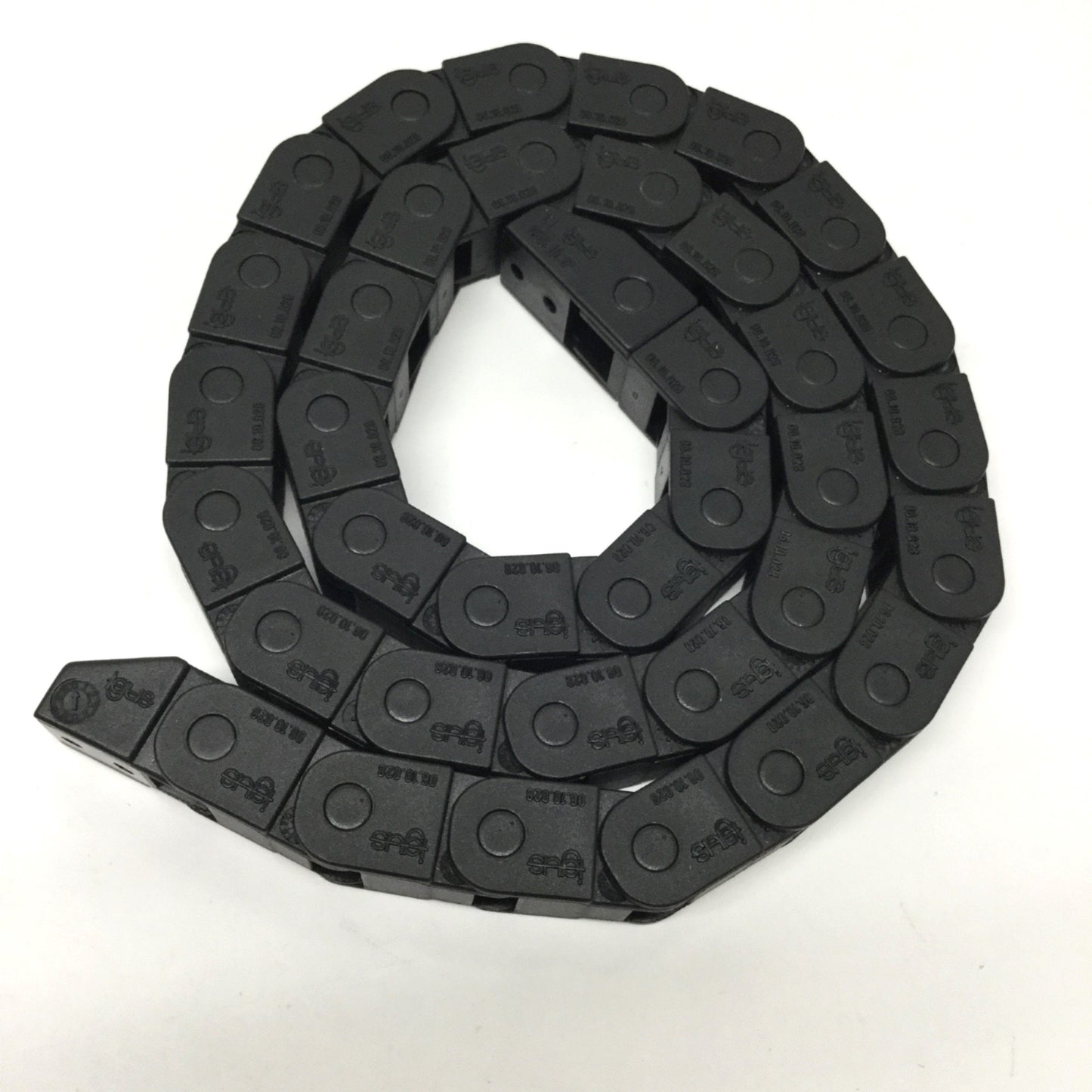 Used Igus 06.10.028 Energy E-Chain Micro Cable Wire Carrier 10mm x 10mm, 30" Long