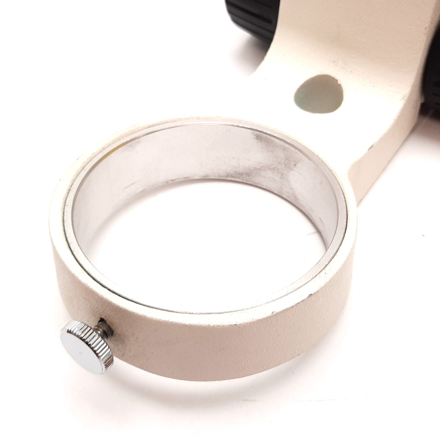 Used Adjustable Stereo-Microscope Focus Arm Mount, Travel: 2" , 3in / 76mm ID