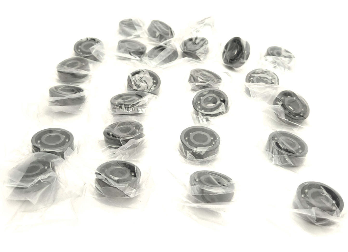 New – Open box Lot of 25 Lily Bearing CESI 1603 Ceramic Ball Bearings, 0.3125" Bore, Open Seal