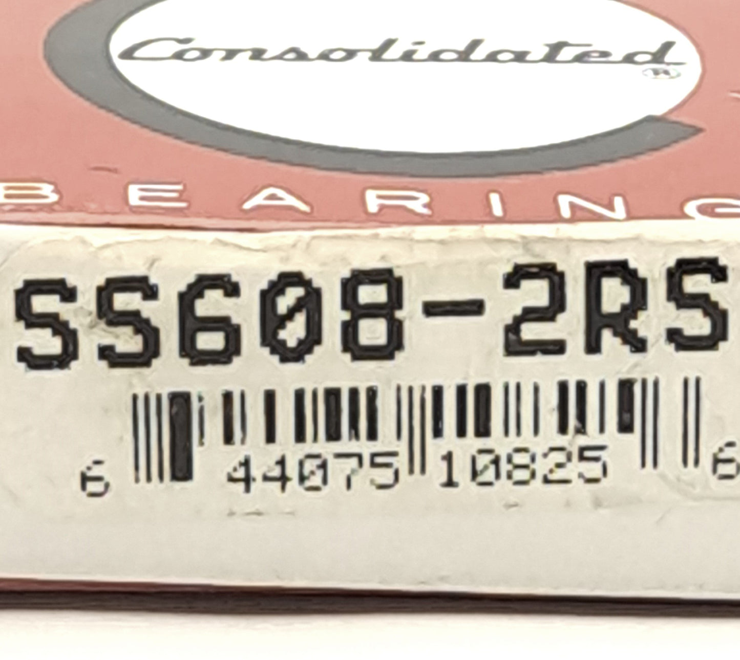 New Lot of 4 Consolidated Bearings SS608-2RS Radial & Deep Groove Ball Bearing, 8mm