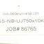 New Belden SS-NB-UJ750x10KB Booted Needle Universal Joint, Ø10mm Bore, 2-11/16" Long