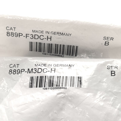New Lot of Allen Bradley 889P-M3DC-H & 889P-F3DC-H Connectors Male/Female Pico 3-Pin