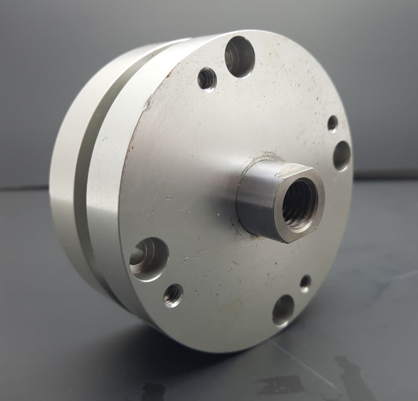Used Fabco Air PSD5-0.375 Pancake II Series Cylinder Single Rod 2" Bore 3/8" Stroke