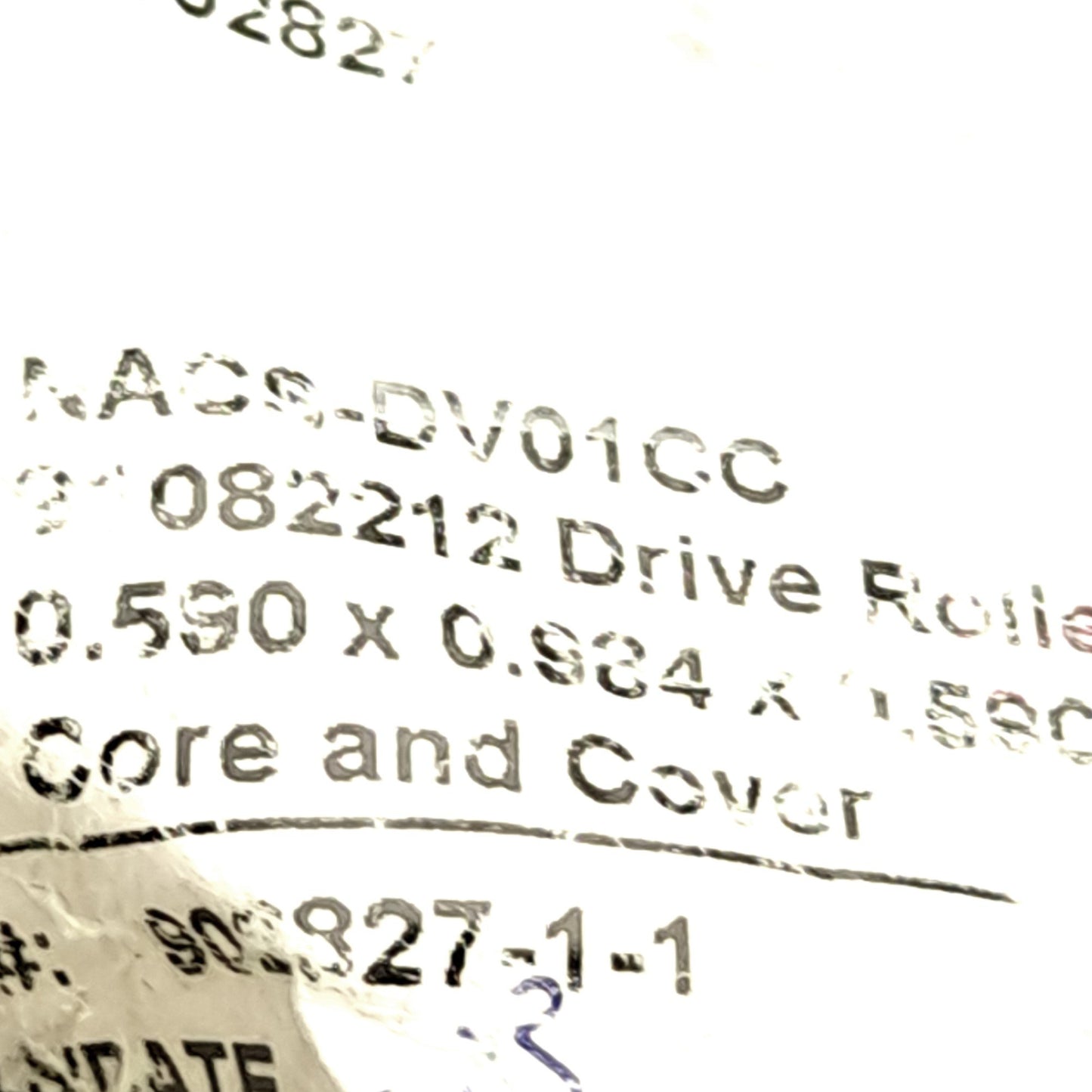 New Lot of 5 Finzer 91082212 Polyurethane Drive Rollers, 40A Hardness, 25mm Outside