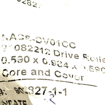 New Lot of 5 Finzer 91082212 Polyurethane Drive Rollers, 40A Hardness, 25mm Outside