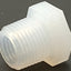 Used Lot of 19 Entegris P6 NPT Plugs, 3/8" MNPT, 13/16" Hex, 0.84" Length