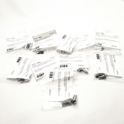 New Lot of 10 80/20 13036 Roll-In T-Slot Nut 13.5x7.2mm, Slot 8, 22mm, Leaf Spring