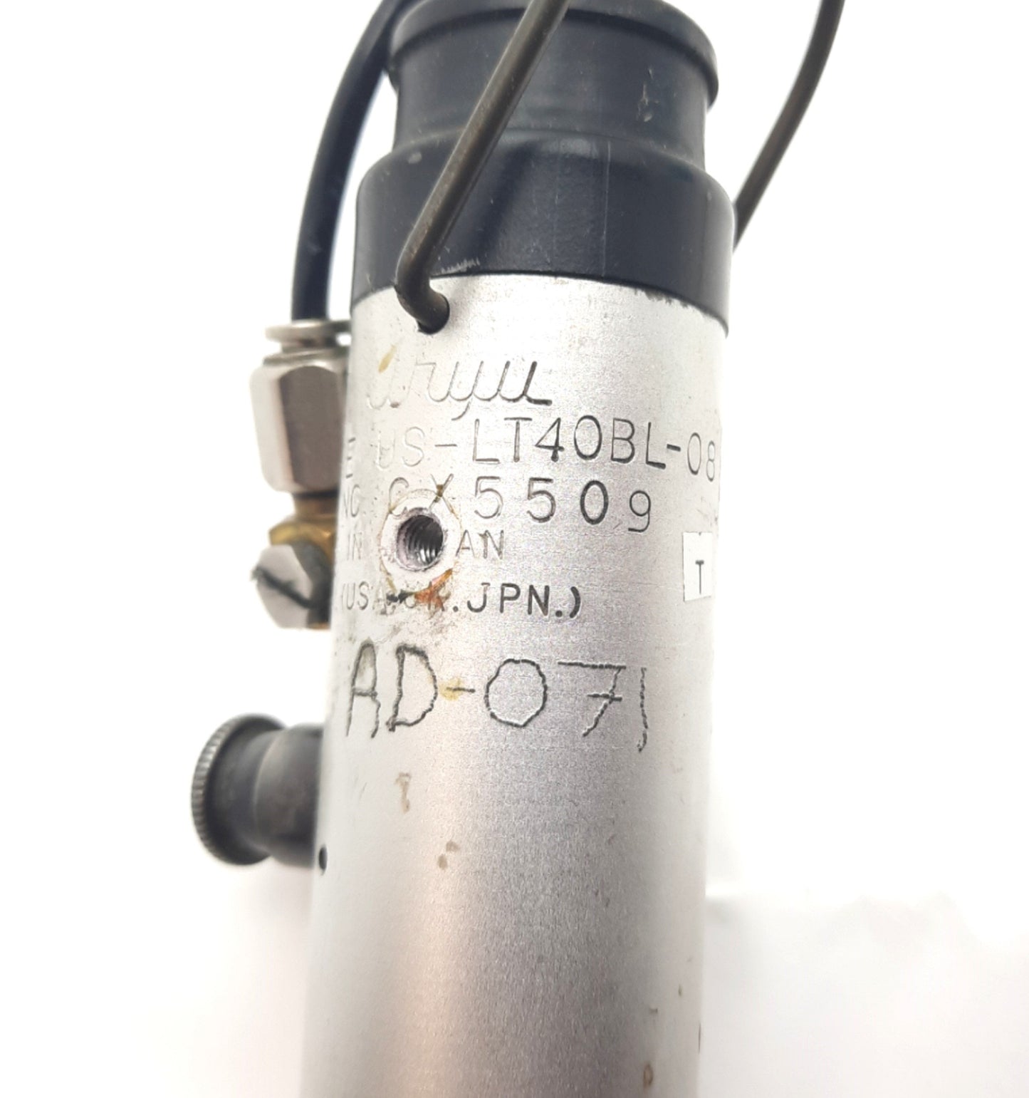 Used Uryu US-LT40BL-08 Inline Air Screwdriver 14.1-35.2in-lbs, 800rpm 5mm