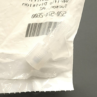 New Parker GAMS-22 Pargrip Adaptor Male Straight, 1/8" to 1/8" NPT Tube Size, PFA