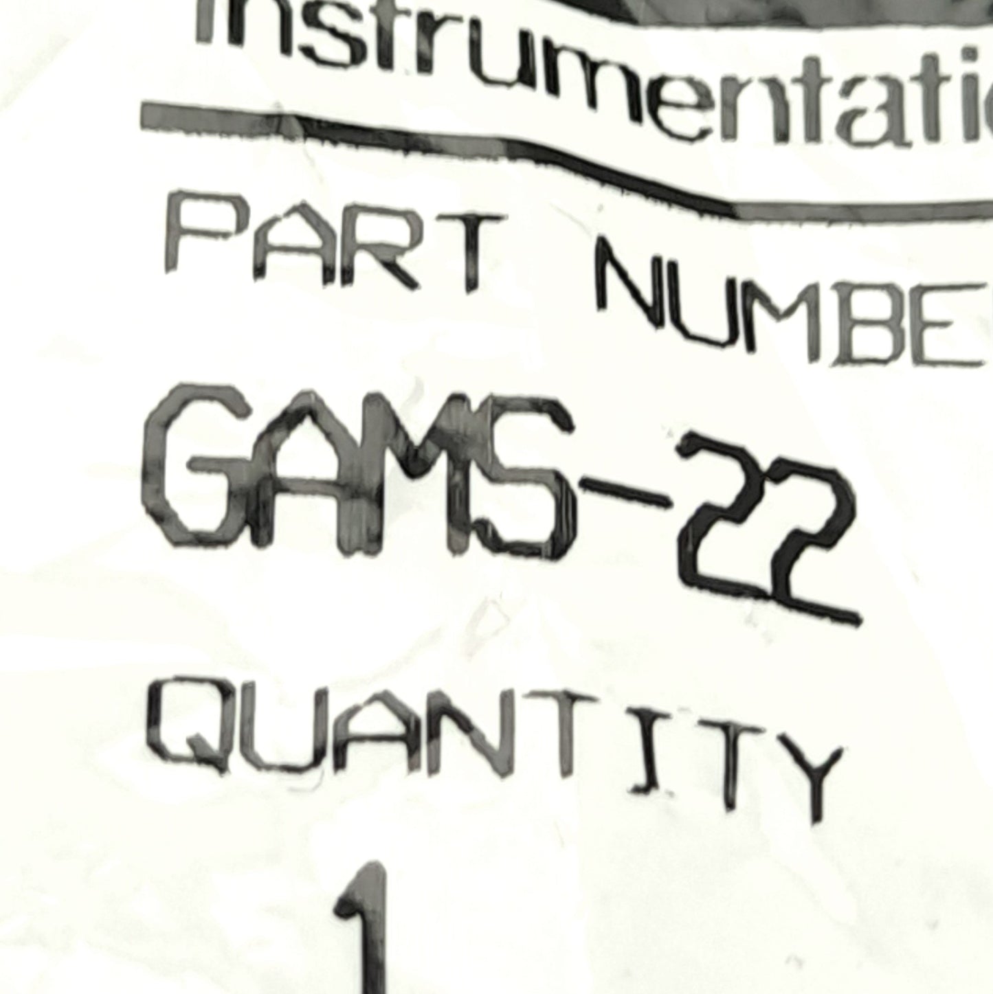 New Parker GAMS-22 Pargrip Adaptor Male Straight, 1/8" to 1/8" NPT Tube Size, PFA