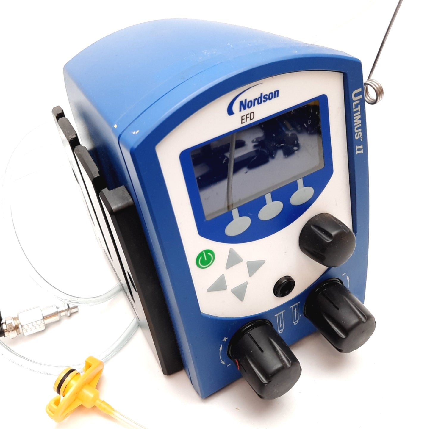 Used Nordson EFD 7002003 Ultimus II Precision Fluid Dispensing Unit, 0-15psi, 24VDC