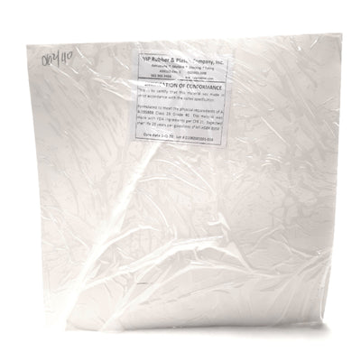 New – Open box VIP Rubber & Plastics A-A-59588B Silicone Sheet 12"x12"x5/64" Adhesive Backed