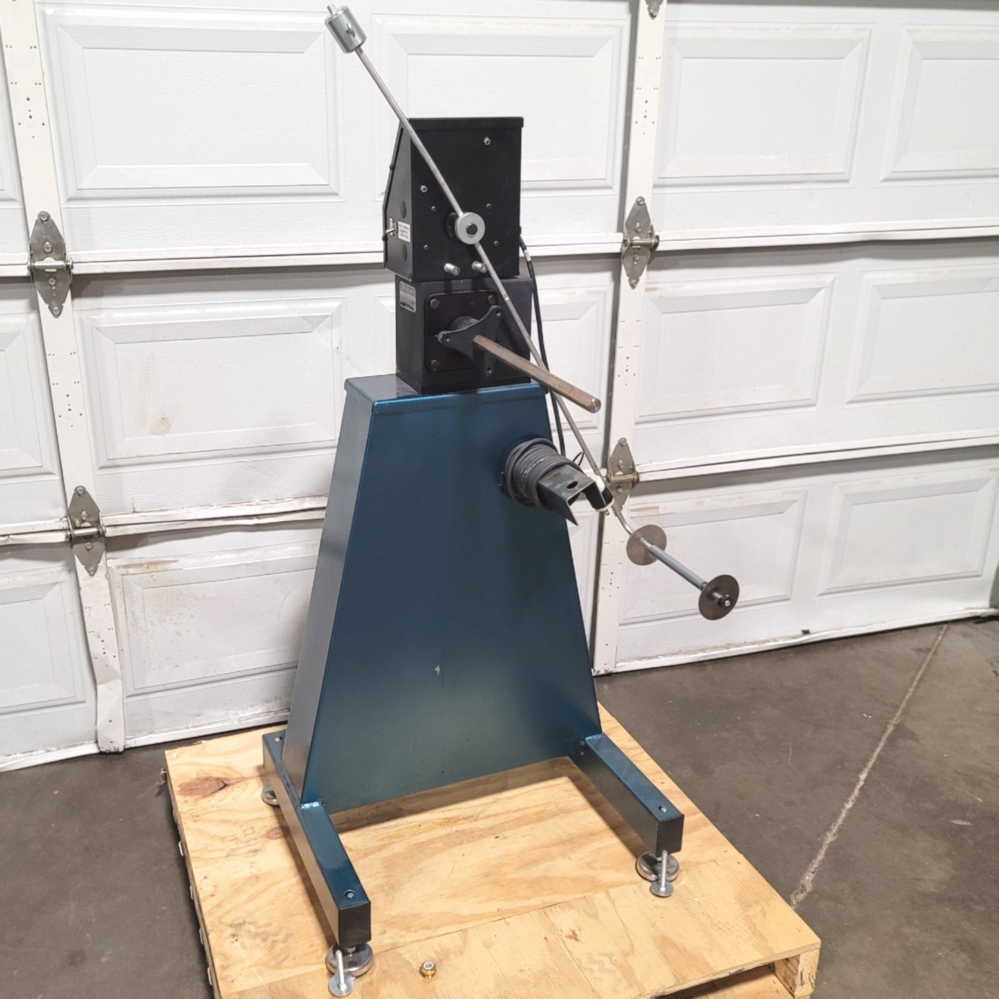 Used Rapid-Air R23F 100 Series Powered Stock Reel 75lbs Capacity, 18" Max Coil, 80RPM
