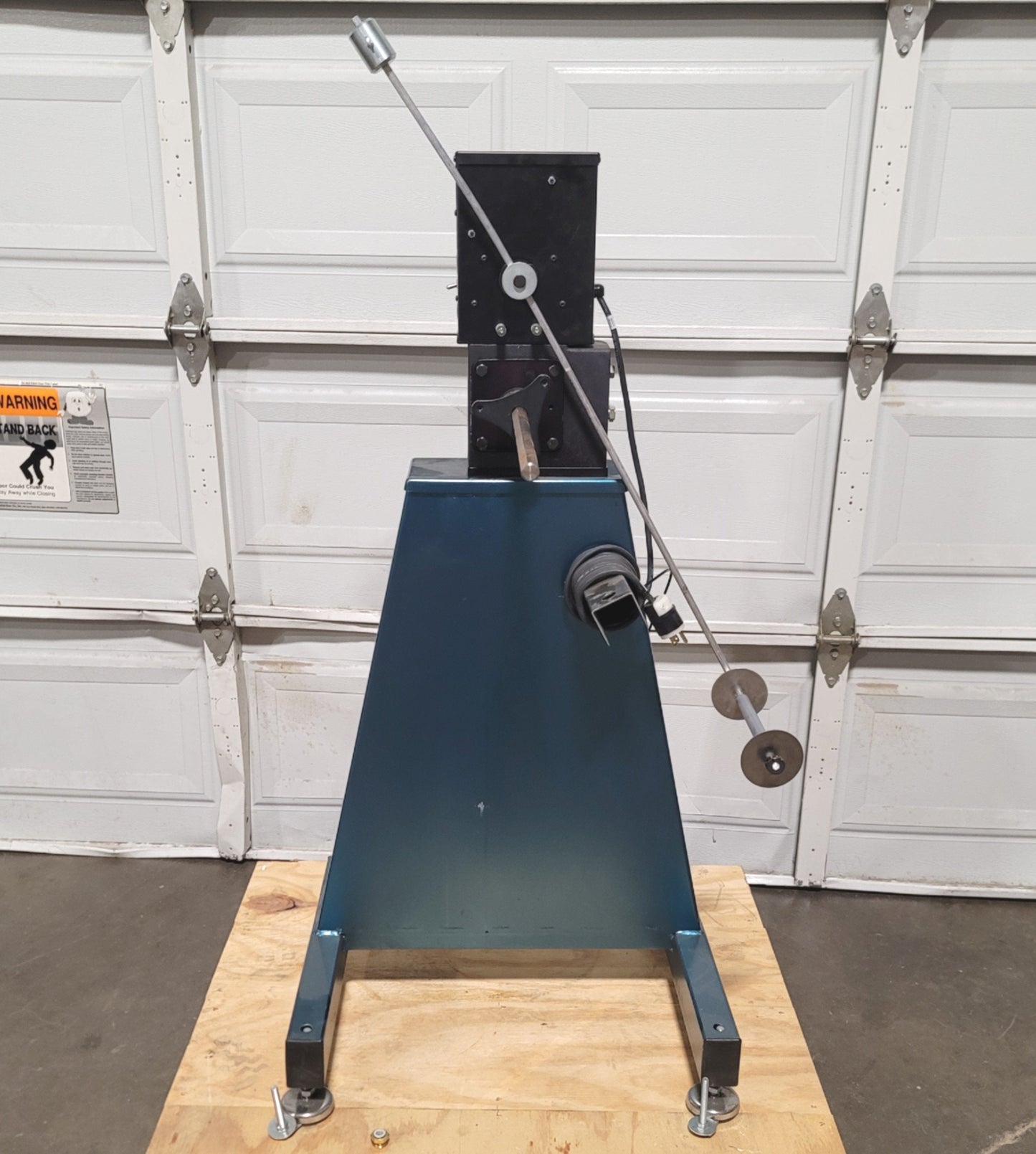 Used Rapid-Air R23F 100 Series Powered Stock Reel 75lbs Capacity, 18" Max Coil, 80RPM