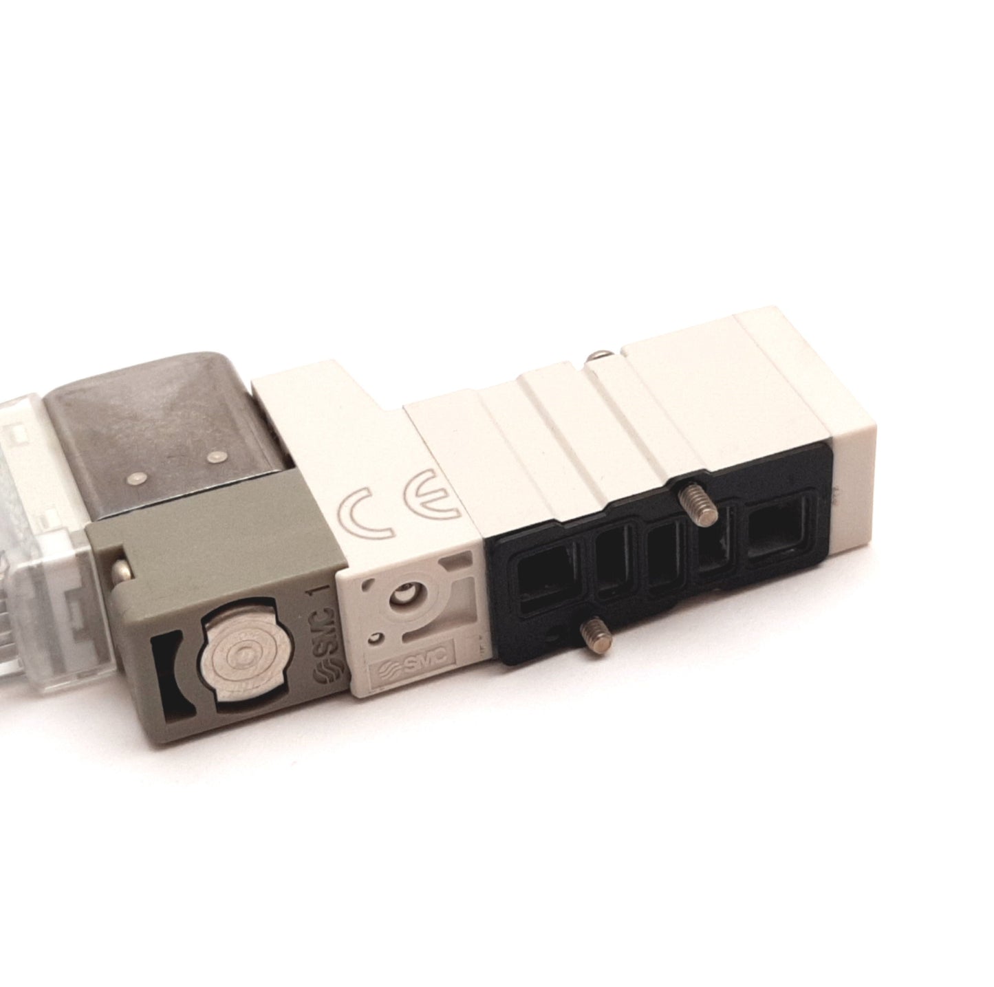Used SMC SYJ3143-5LOU-Q Solenoid Valve, 2-Position 5-Port, 24VDC, 0.15-0.7MPa