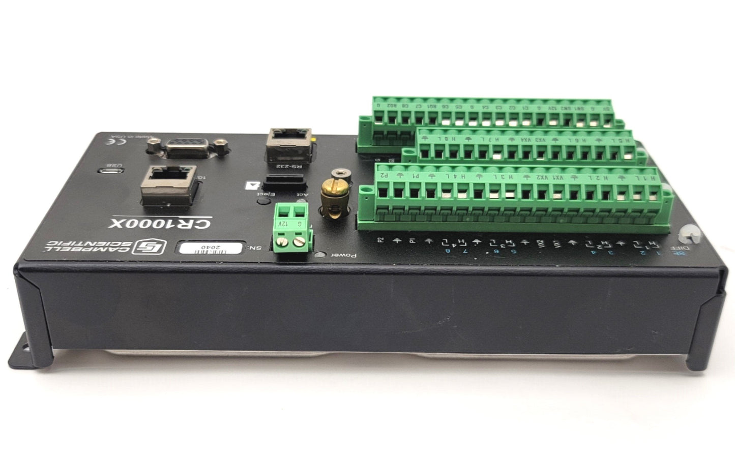 Used Campbell Scientific CR1000X Measurement And Control Datalogger, 1000Hz ,12VDC