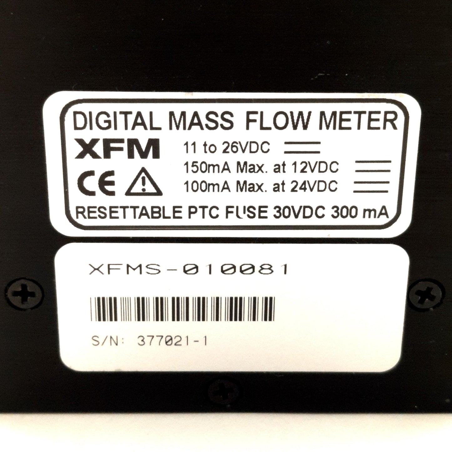 New AALBORG XFMS-010081 Digital Mass Flow Meter 0-100 mL/Min Air, Out: 0-5v, RS 485